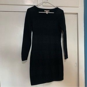 Banana republic black sweater dress
